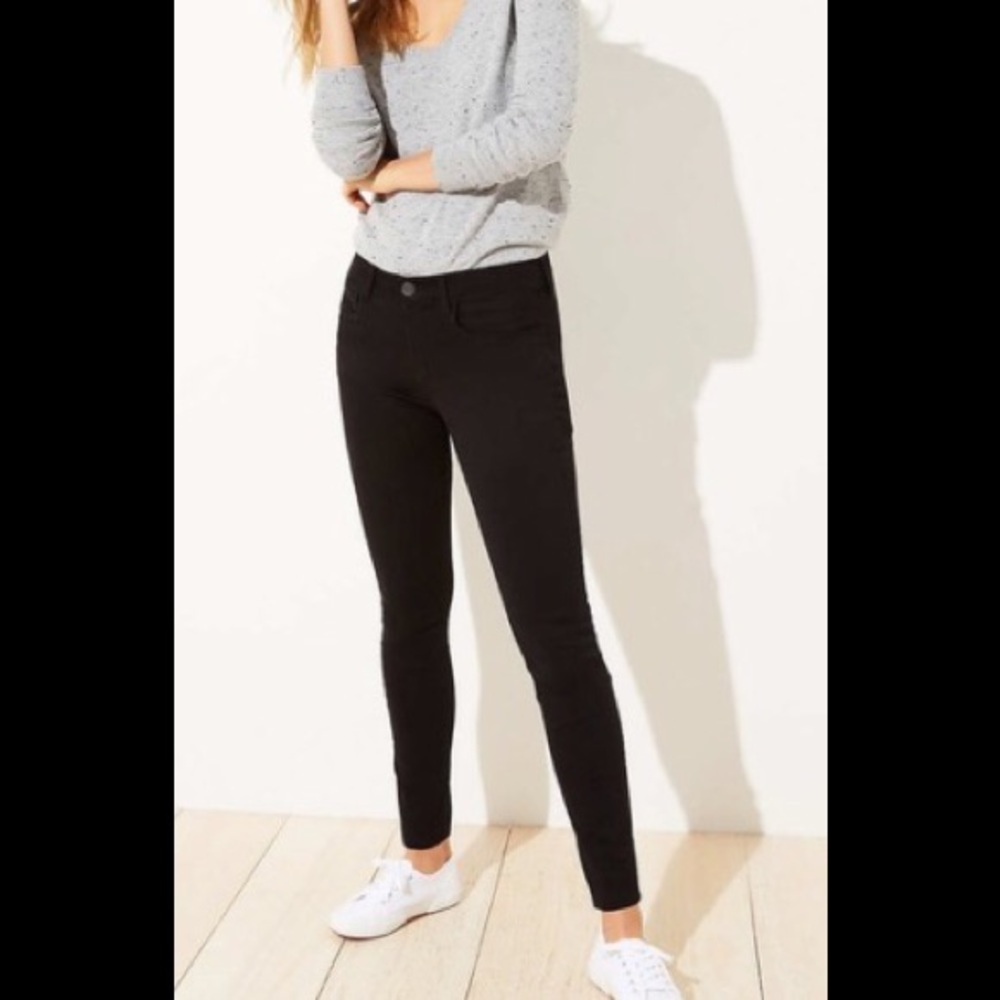 Loft High Waist Skinny Corduroy Pants Sz 18P NWT